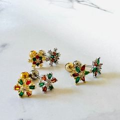 265：ピアス ボディピアス クリスマス 冬 可愛い キラキラ イヤーロブ 耳たぶ デート お出かけ