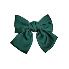 蝶結び 大人 可愛い 髪留め バレッタ 髪飾り ヘアアクセサリー ビッグリボン シンプル ヘアクリップ スプリングクリップ lolita ファッション おしゃれ FASELE 入学 結婚式 フォーマル 通勤