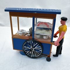 レトロ バッテリー式屋台ワゴン 玩具 BAKSO LONCAT GOYANG LIDAH 電動人形
