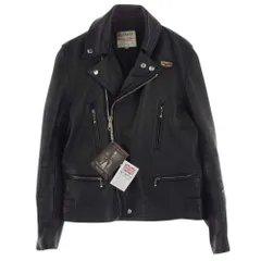 新品同様Lewis Leathers 402T ダブルライダースジャケット 42 wine-king_2777100000148176