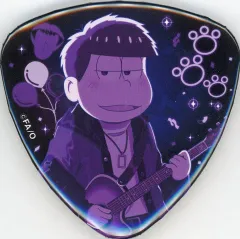 【中古】バッジ・ビンズ 一松/演奏デザイン ピック缶バッジ 「おそ松さんのWEBくじ 第22弾『Shine in the Distance.』」 G賞