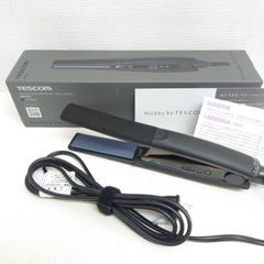 M0430G1 TESCOM テスコム プロフェッショナル プロテクトイオン ストレートアイロン ブラック NIS500A 通電確認済み