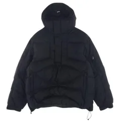 Supreme シュプリーム ダウンジャケット 22AW × THE NORTH FACE 800-Fill Half Zip Hooded Pullover ノースフェイス ハーフジップ プルオーバー ダウン ジャケット ブラック系 L【中古】のサムネイル
