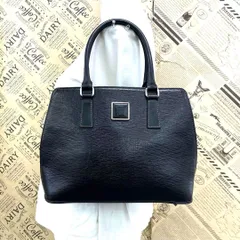 ニナリッチ ハンド フォーマルバッグ 革 黒 ビジネス FX115