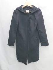 ◇ ⊆ BEAMS ビームス カジュアル　フード脱着可 長袖 コート サイズM ネイビー系 メンズレディース E  【1505130008586】