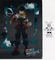 【中古】クリアファイル 緑谷出久 A4クリアファイル＆ステッカー 「一番くじ 僕のヒーローアカデミア -連なる星霜-」 H賞