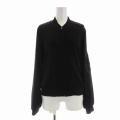 ビーシービージーマックスアズリア BCBGMAXAZRIA MA-1 ミリタリージャケット ブルゾン XS 黒 ブラック VPX1X858 /EEのサムネイル