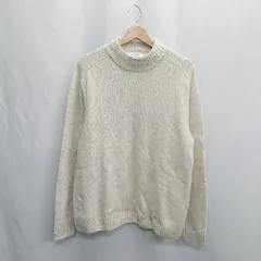 ◇ ⊇ B:MING by BEAMS ビームス ウール混 長袖 セーター サイズL アイボリー メンズ E  【1502180026591】のサムネイル