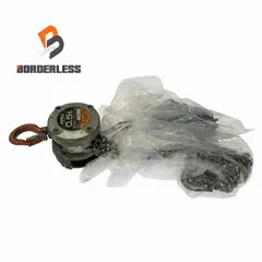 ☆中古品☆KITO キトー 手動チェーンブロック CX005 荷重500kg/0.5ton 揚程2.5m 手動式 チェンブロック 荷揚げ機 吊り具 109331のサムネイル