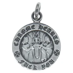 CHROME HEARTS クロムハーツ（原本無） ネックレス ANGL MDL V1 FK YOU エンジェル メダル チャーム ペンダントトップ シルバー系【中古】のサムネイル