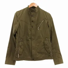 ミッシェルクラン MICHEL KLEIN HOMME ミリタリージャケット ブルゾン 長袖 46 M カーキ /TN 1010 ■MGのサムネイル
