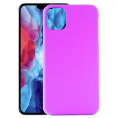 iPhone12 Pro Max ケース アイフォン12プロマックス  耐衝撃 シンプル さらさら ハード ケース 【Color】 マゼンタ