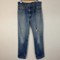 Levi's リーバイス 502 デニムパンツ ダメージ ブルー W34 L34 メンズ 古着 アメカジ