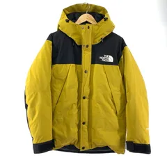 【中古品】THE NORTH FACE ザ・ノースフェイス ND92237 MOUNTAIN DOWN JACKET マウンテン ダウン ジャケット サイズ：M カラー：イエロー メンズ 【144-240116-ak-9-fuz】