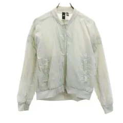 アディダス クロス ジャケット M ホワイト系 adidas 裏メッシュ レディース