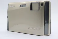 返品保証】 ニコン Nikon Coolpix S60 ゴールド Nikkor 5x コンパクト 