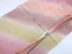 【一輝堂】【着物】 和装小物 帯締め 帯揚げ セット 帯締 帯揚 暈し 高麗組 金糸 25w05-6174