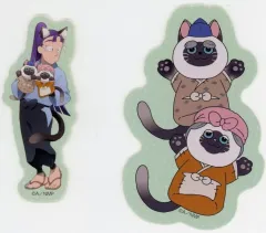 【中古】シール・ステッカー 立花仙蔵 「劇場版 忍たま乱太郎 ドクタケ忍者隊最強の軍師 in ナンジャタウン 開幕!“忍”形劇の段 ステッカーコレクション(2枚入り)/(弐)」