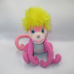 1987 80's Hooks Melodee Monkey figurine plush toy