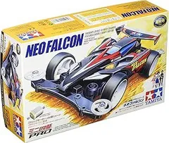 ミニ四駆　ネオファルコン　ポリカ　VZシャーシ　カスタム　タミヤ　完成品 タミヤ ミニ四駆特別企画 ネオファルコン クリヤーボディセット