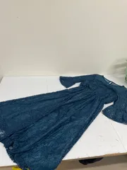 送料無料★LACE LADIES★ドレスワンピース　結婚式　パーティードレス★ロングスカートワンピース　レーススカートワンピース★フリーサイズ　#0912scg