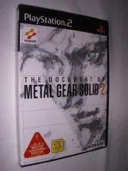 PS2-THE DOCUMENT OF METALGEAR SOLID 2