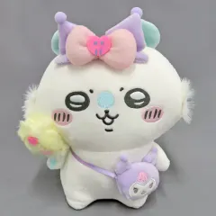 【中古】ぬいぐるみ モモンガ(クロミ) ぬいぐるみ 「ちいかわ なんか小さくてかわいいやつ×サンリオキャラクターズ」