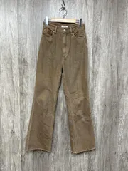 CLANE クラネ ダメージ加工 デニムパンツ size0/茶 ■■◎レディース