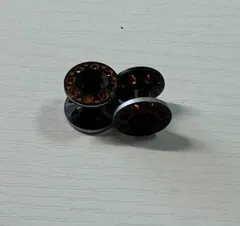 ミニ四駆 CNC軽量化ブラックアルミローラー 2段13-12mm + 13mm③ ミニ四駆 CNC軽量化ブラックアルミローラー 2段13-12mm + 13mm③