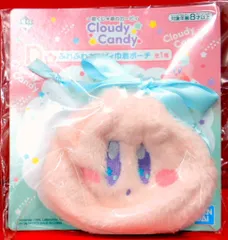 BANDAI SPIRITS 一番くじ 星のカービィ Cloudy Candy D賞ふわふわカービィ 巾着ポーチ