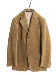 【お得なクーポン配布中!】 90s ポロ ラルフローレン 太畝 コーデュロイ テーラード ジャケット メンズ XS 程 古着 オールド ブレザー コットン コーズ 無地 ブラウン