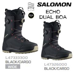 サロモン スノーボードブーツ 23-24 SALOMON ECHO DUAL BOA WIDE エコー デュアル ボア ワイド オールラウンド 2024 日本正規品 