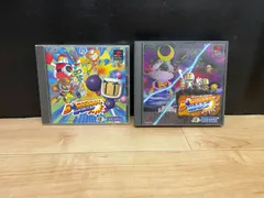 [ボンバーマンワールド][ボンバーマンウォーズ] PS1 プレステ ソフト mEE129 ● ★