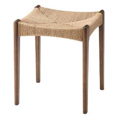 極美品】ペーパーコードスツール 38×39.5×43.5 椅子 オットマン - メルカリ