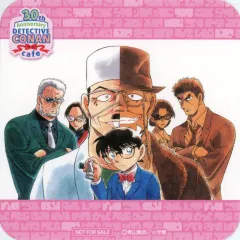 【中古】コースター 集合(脇田兼則アップ) オリジナルコースター 「名探偵コナン 連載30周年記念カフェ」 コラボドリンク注文特典