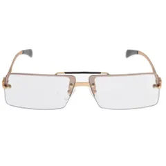 Salvatore Ferragamo (サルヴァトーレ フェラガモ) ダブル ブリッジ スクエア サングラス 眼鏡 S1S306 764467 ブラック/ゴールドのサムネイル