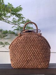 韓国 柳行李 李朝 伝統工芸品 かご 中 正方形 - メルカリ