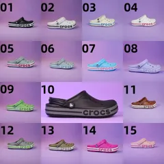 新品 Crocs クロックス サンダル バンド 柔らかい スポーツサンダル メンズ レディース  男女兼用 アウトドア 室内 軽量【15色選択可能】