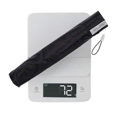 マジカルテック 超軽量 72g 折りたたみ傘 雨傘 大きい 直径87cm 手開き 簡単開閉 無地 プレーン メンズ レディース 軽量 親骨55cm 10256 ブラック