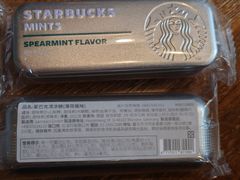 台湾限定 Starbucks スターバックス  スペアミントフレーバー 缶 20g スタバ ミント