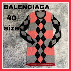 バレンシアガ　アレキサンダーワン　カシミヤ　混　ウール　ロングニット　ニットワンピース　レディース　40 サイズ