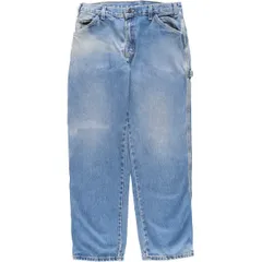 古着 ディッキーズ Dickies Relaxed Fit デニムペインターパンツ メンズw34相当/eaa502551