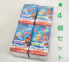 未開封 ★ パウ・パトロール　ピタッとながれ～る　2種・4個セット　チェイス 水車　マーシャル ししおどし　入浴剤　おもちゃ　お風呂　パウパト　未使用　景品やプレゼントに！