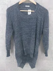 ◇ ELLE エル ニット 長袖 セーター 38 グレー系 *  【1002800061266】