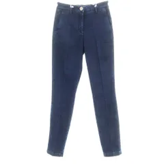 【新品】ヤコブコーエン JACOB COHEN Marina ストレッチ コットンレーヨンポリエステル デニムパンツ ネイビー【サイズ38】【レディース】のサムネイル