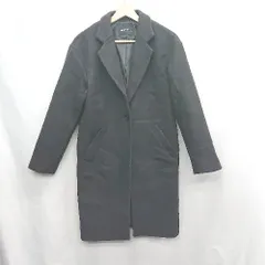 ◇ ⊇ URBAN RESEARCH アーバンリサーチ ウール混合 長袖 コート サイズ40 ブラック レディース E  【1503050033800】のサムネイル