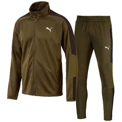 【新品】【Sサイズのみ】puma（プーマ）エナジー トレーニングジャケットパンツ上下セット フォレストナイト×プーマブラック 517575-517576-06-S