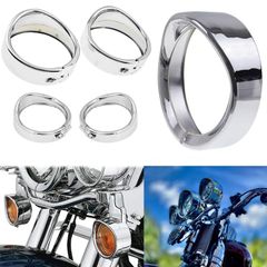 ハーレーダビットソン　トリムリング ヘッドライト・トリムリング・グロスブラック - Harley Davidson
