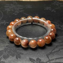 コレクション整理】天然 ストロベリークォーツ 幅広バングル（1点物 