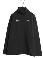 【お得なクーポン配布中!】 18年製 パタゴニア ベターセーター ハーフジップ レディース XL / Patagonia アウトドア フリース ジャケット プルオーバー ジャンパー  黒